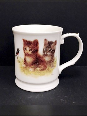 Porcelain Cat Mug With Gift Box